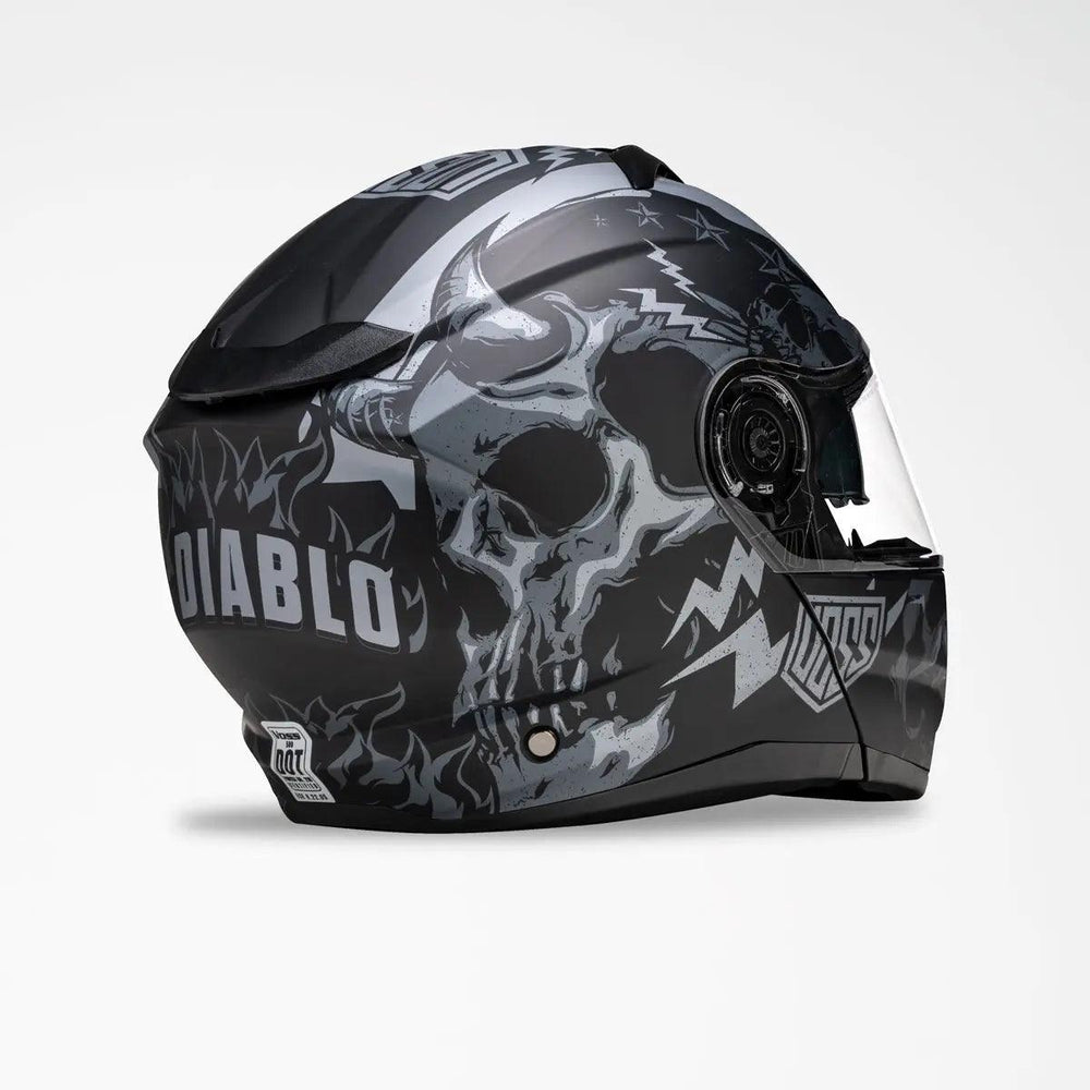 VOSS 580 Conquest Modular Two Tone El Diablo Helmet EX-STOCK Canada