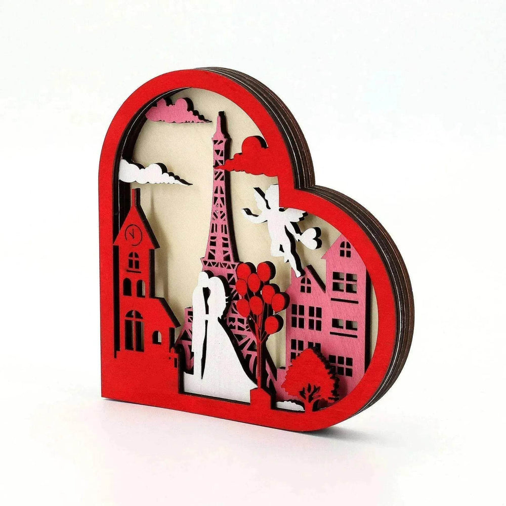 Valentine's Day Ferris Wheel Shape Decoration - EX-STOCK Canada