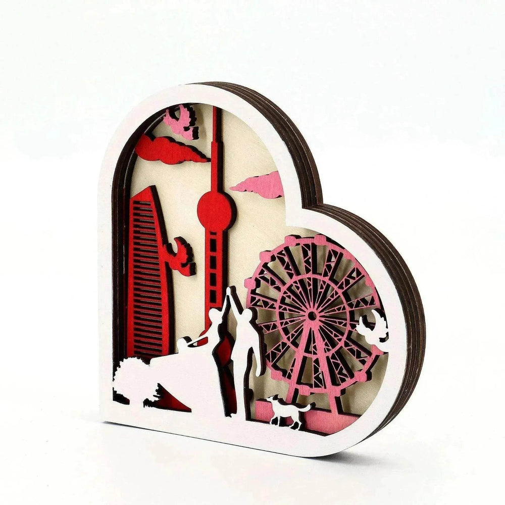 Valentine's Day Ferris Wheel Shape Decoration - EX-STOCK Canada