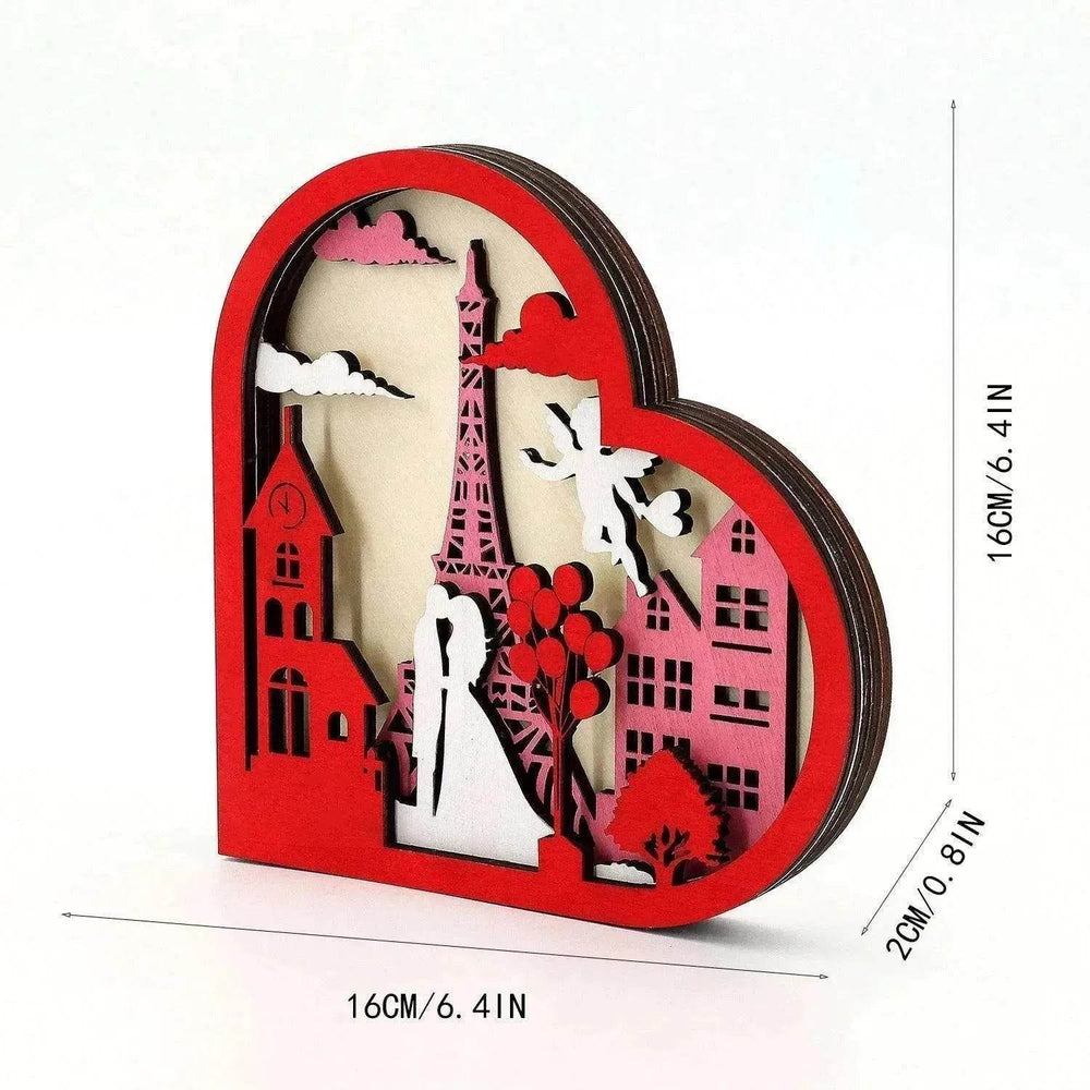 Valentine's Day Ferris Wheel Shape Decoration - EX-STOCK Canada