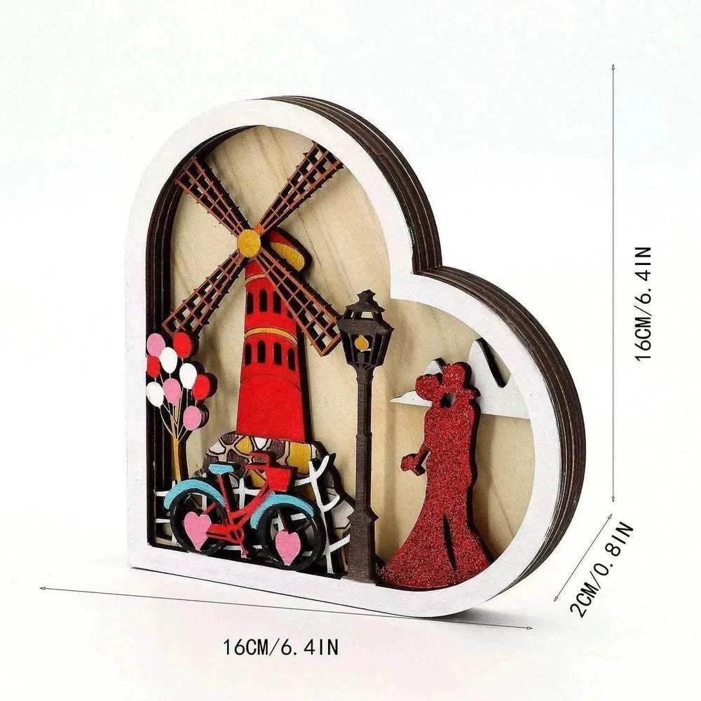 Valentine's Day Ferris Wheel Shape Decoration - EX-STOCK Canada