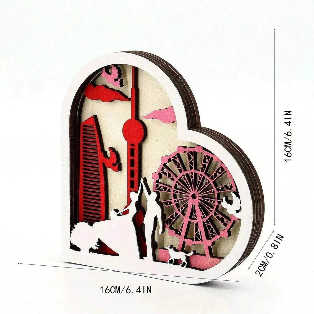 Valentine's Day Ferris Wheel Shape Decoration - EX-STOCK Canada