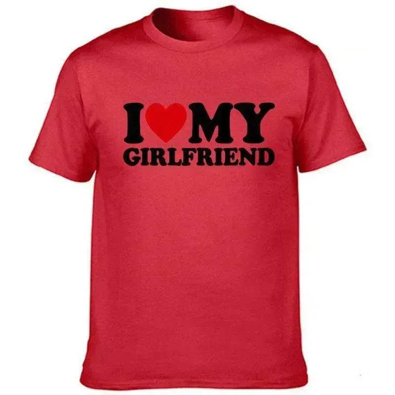 Valentine's Day I Love My Girlfriend Men's T-shirt - EX-STOCK Canada