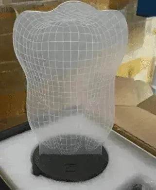 Valentines Day Gift Hands Holding Love 3D Night Light - EX-STOCK Canada