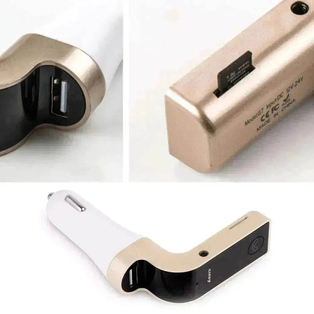 Vehicle Bluetooth Receiver With USB Charger - EX-STOCK Canada