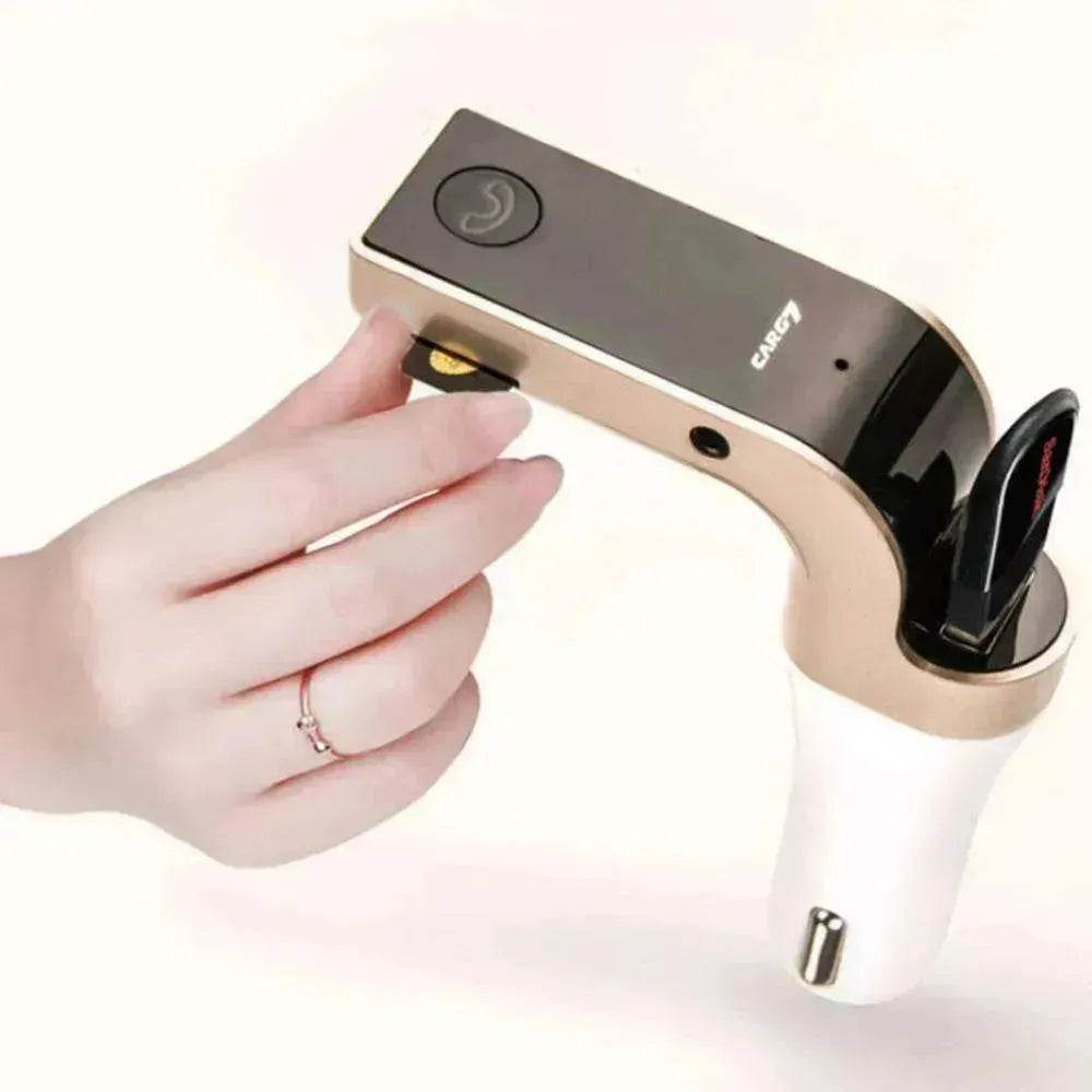 Vehicle Bluetooth Receiver With USB Charger - EX-STOCK Canada