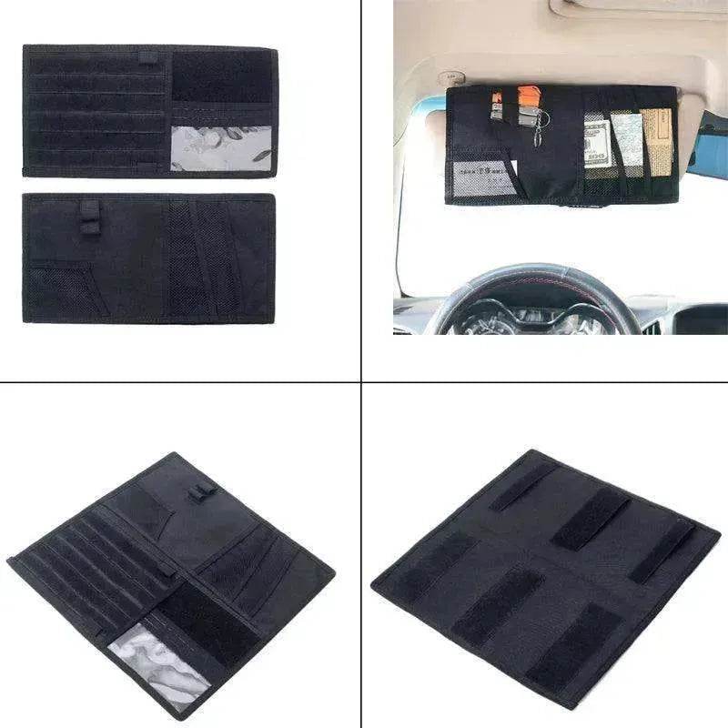 Vehicle Visor Panel Sun Visor Organizer CD Bag Holder Car Accessories - EX-STOCK Canada