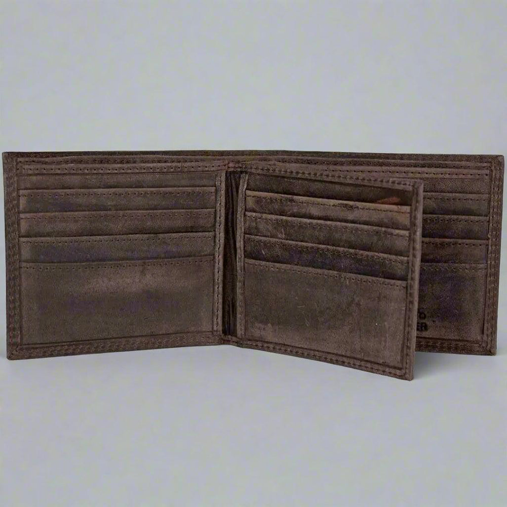 Viceroy Men's Bike Embossed Leather Wallet EX-STOCK Canada