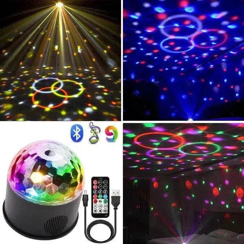 Voice Control DISCO Atmosphere Projector Light - EX-STOCK Canada