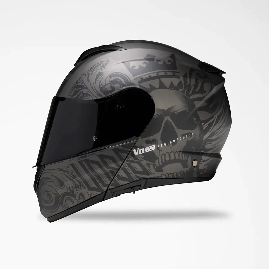 Casco Voss 580 Mate Bicolor ApocalipsisEX-STOCK Canada