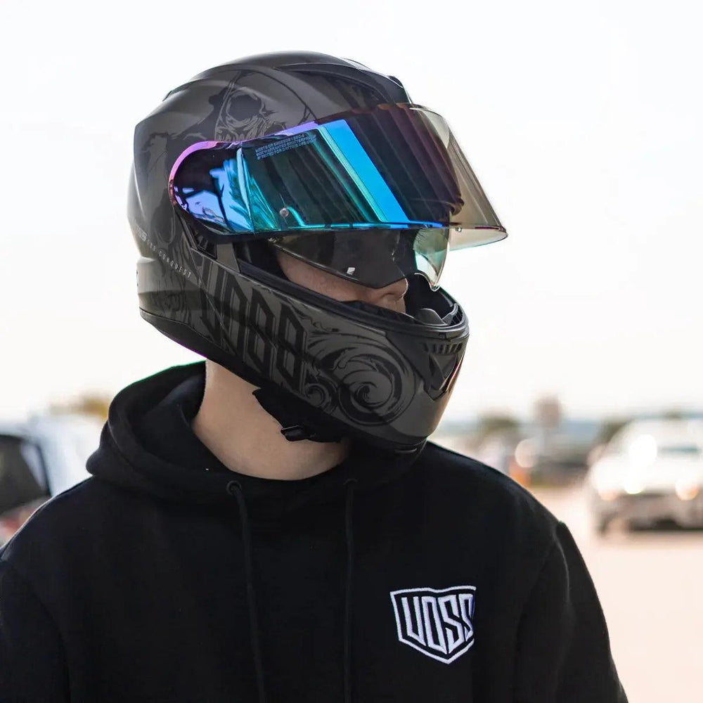 Casque Voss 580 Apocalypse bicolore matEX-STOCK Canada