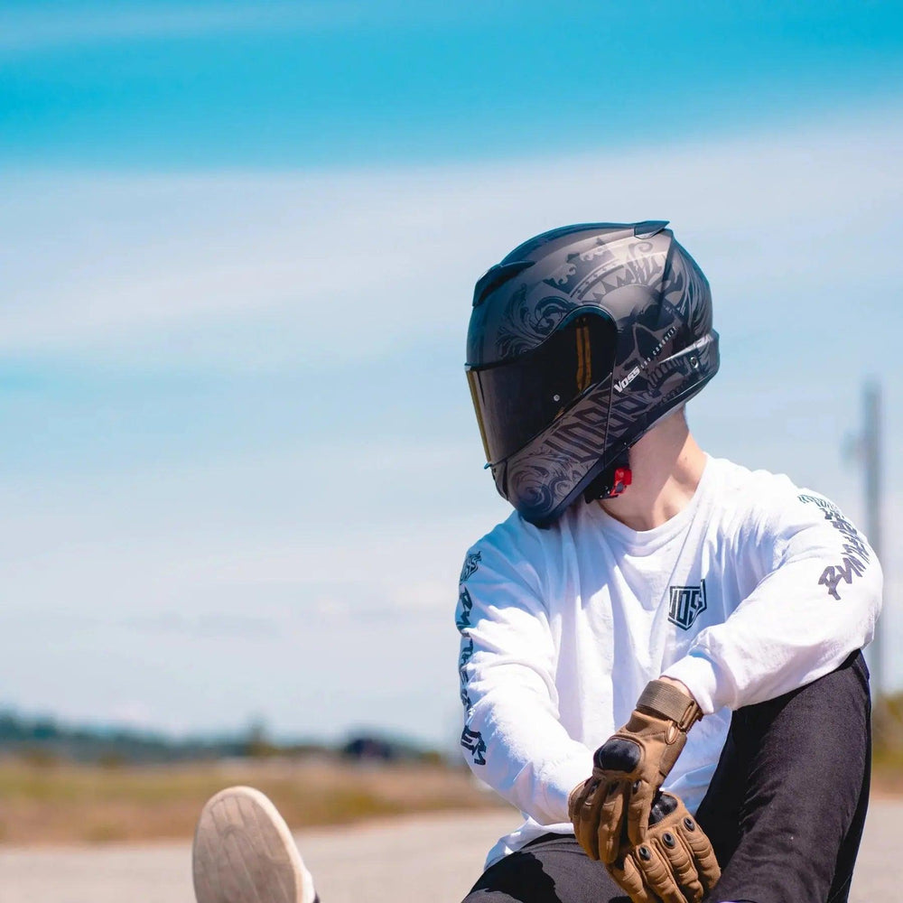 Casque Voss 580 Apocalypse bicolore matEX-STOCK Canada