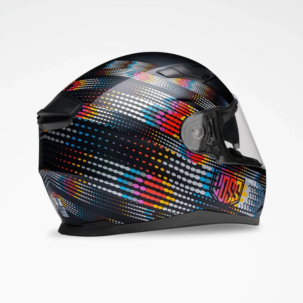 Casco Fractal de Metal Voss 988 Moto-1EX-STOCK Canada