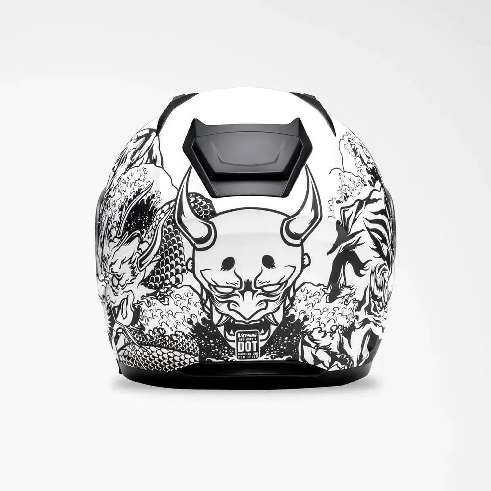Casque de moto Voss 989 Moto-V ReiEX-STOCK Canada