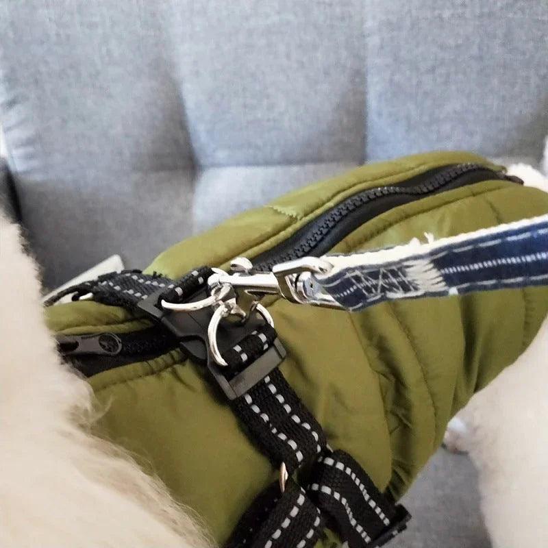 Waterproof Dog Clothes Winter Dog Coat With Harness Warm Pet Clothing Big Dog Jacket Chihuahua Labrador Coat Costume EX-STOCK Canada