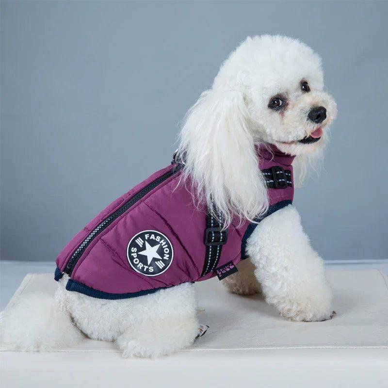 Waterproof Dog Clothes Winter Dog Coat With Harness Warm Pet Clothing Big Dog Jacket Chihuahua Labrador Coat Costume EX-STOCK Canada