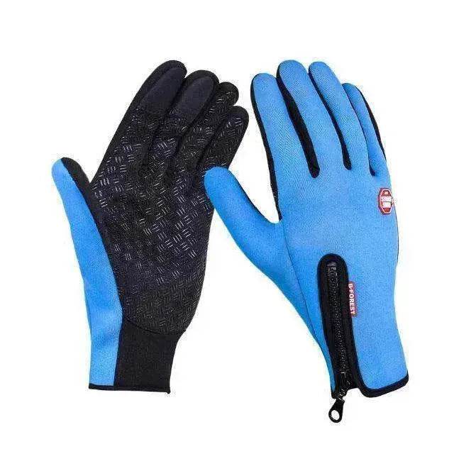 Waterproof Touch Screen Polar Fleece Motorcycle Riding Gloves - EX-STOCK Canada