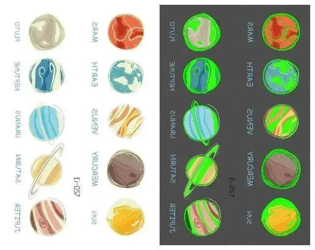 Waterproof kids aerospace luminous tattoo stickers - EX-STOCK Canada