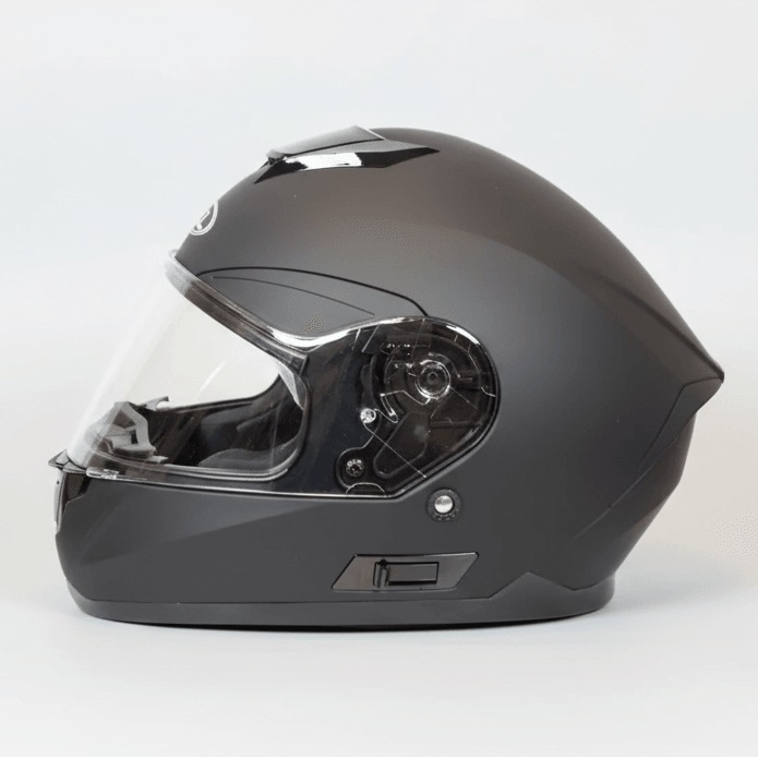 Casque intégral West Coast Leather noir mat