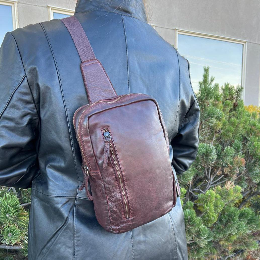 MET Leather Chest Front Bag & Backpack EX-STOCK Canada