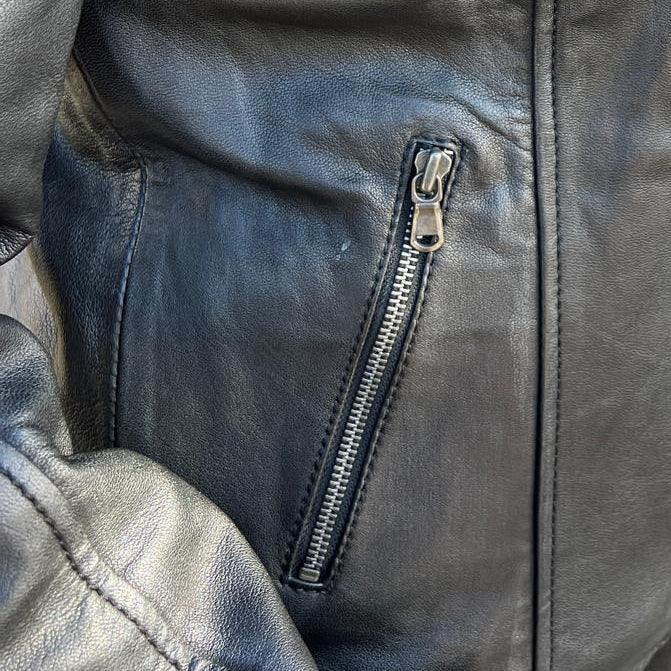BOL Women's Lamb Leather Biker Style Jacket