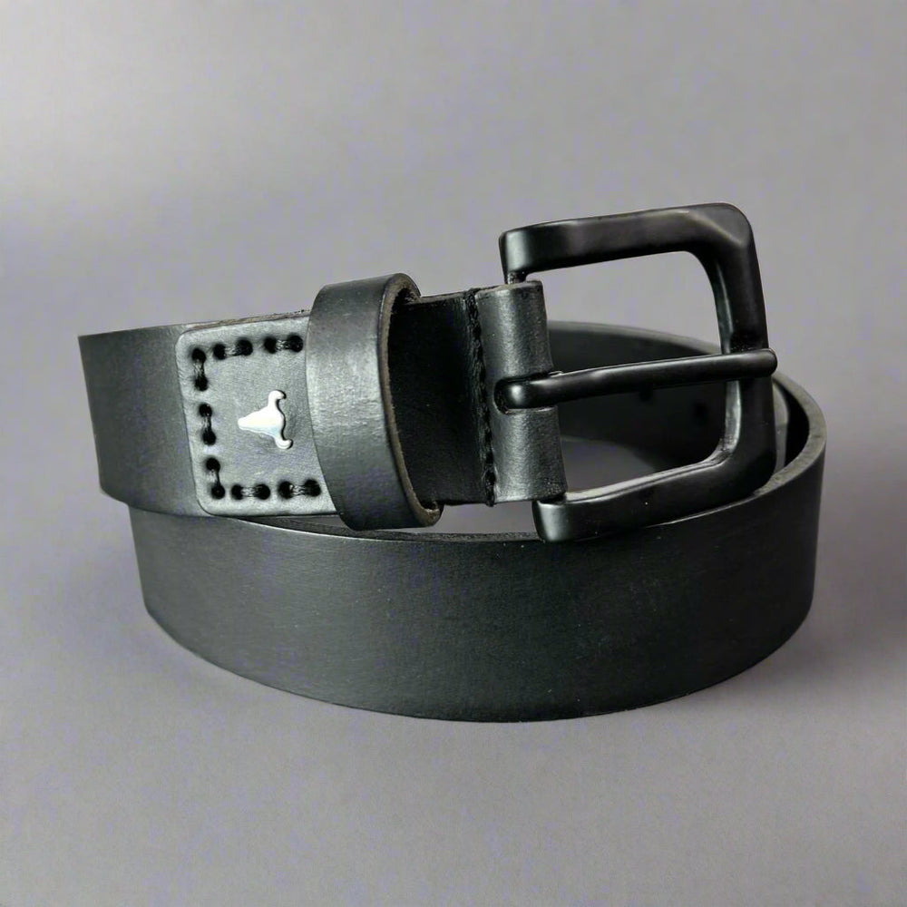 Ceinture pour homme en cuir grain BuffaloEX-STOCK Canada