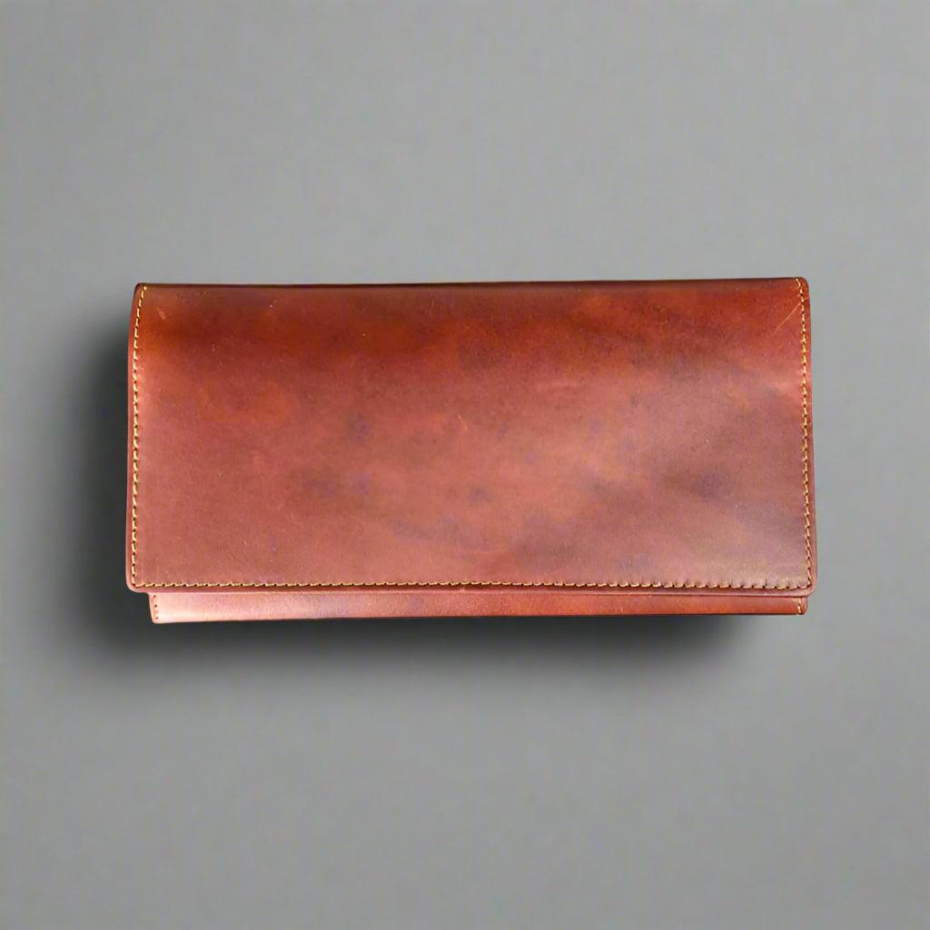 Women’s Cow Leather Flap Wallet EX-STOCK Canada