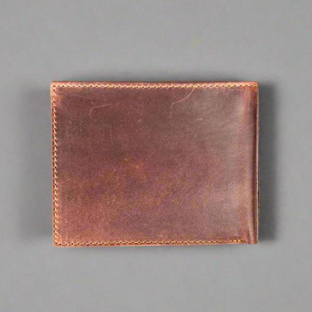 Men’s Slim Bifold Cow Leather Wallet EX-STOCK Canada