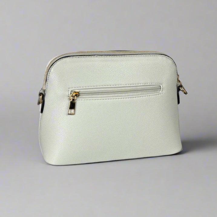 Bolso bandolera pequeño de cuero sintético Temptation Italy con diseño floralEX-STOCK Canada