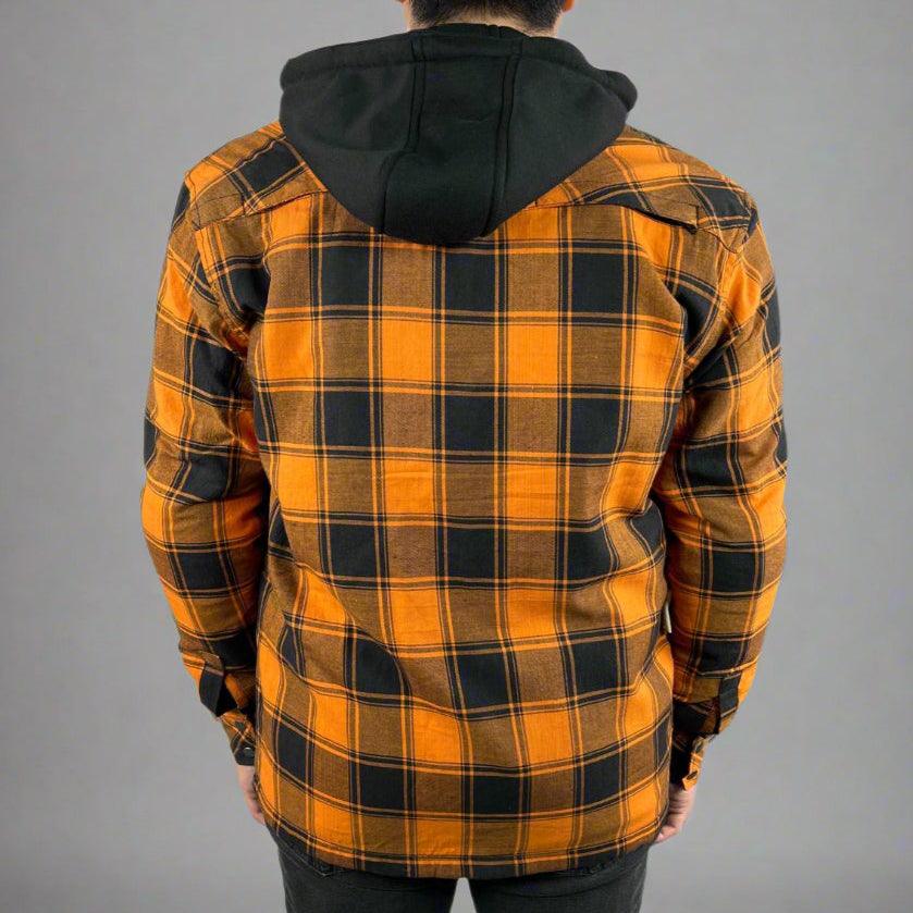 Chemise blindée pour homme avec capuche amovibleEX-STOCK Canada