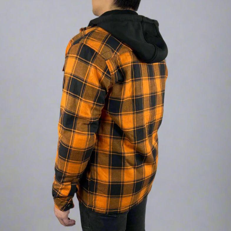 Chemise blindée pour homme avec capuche amovibleEX-STOCK Canada