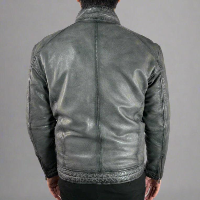 Men's Classic Sheep Leather Jacket EX-STOCK Canada