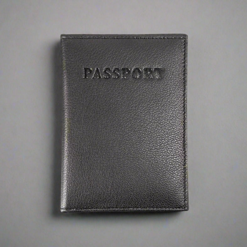 Leather Passport Cover with Card Holder EX-STOCK Canada