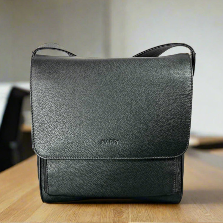 Crossbody Organizer Leather Bag EX-STOCK Canada