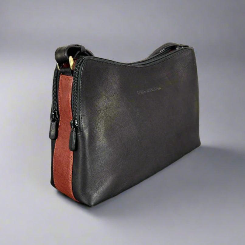 Derek Alexander Leather Crossbody Bag EX-STOCK Canada