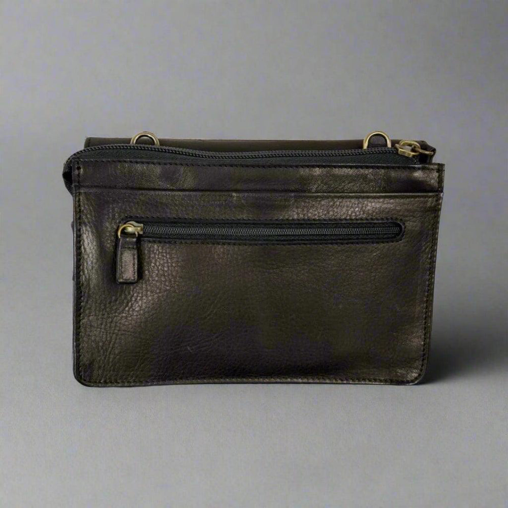 Derek Alexander Deluxe Leather Organizer Clutch Purse EX-STOCK Canada