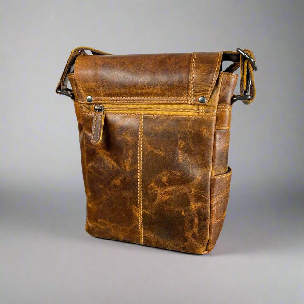 Greenwood Leather Henry Mini-Messenger Bag EX-STOCK Canada