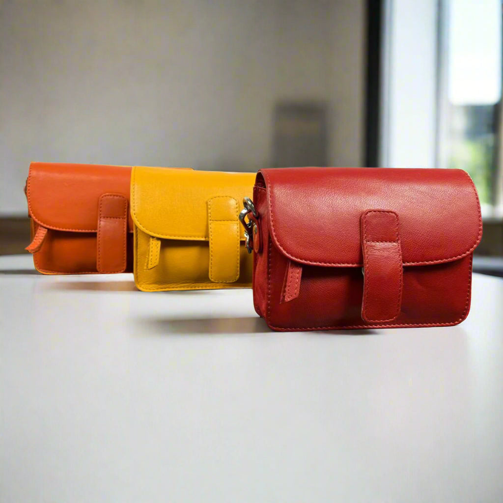 Bolso bandolera pequeño de cuero GreenwoodEX-STOCK Canada