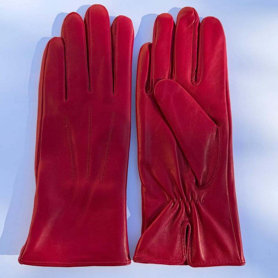 Women's Drum Dyed Lamb Leather Gloves with Wool Blend Lining EX-STOCK Canada