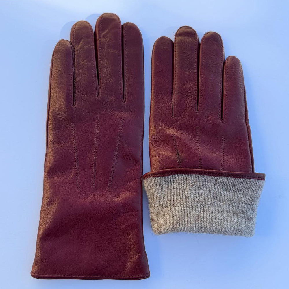 Women's Drum Dyed Lamb Leather Gloves with Wool Blend Lining EX-STOCK Canada