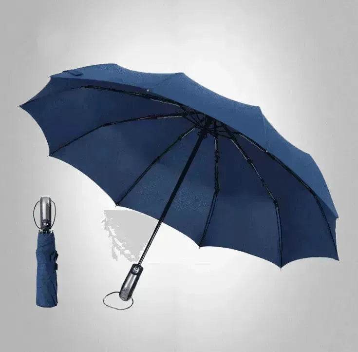 Windproof Auto Luxury Umbrella for Rain, Black Coating - EX-STOCK Canada