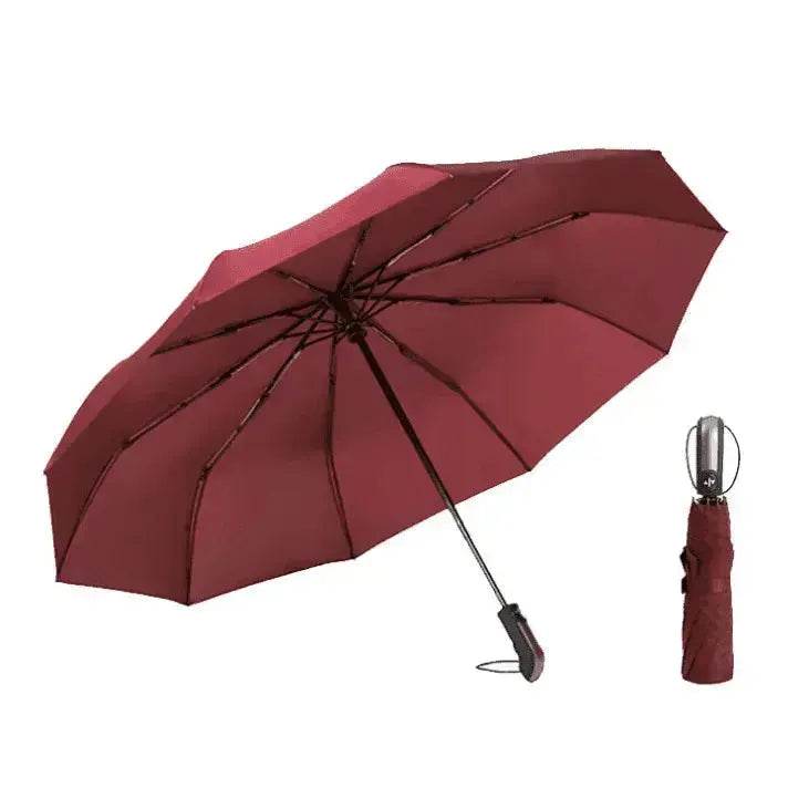 Windproof Auto Luxury Umbrella for Rain, Black Coating - EX-STOCK Canada