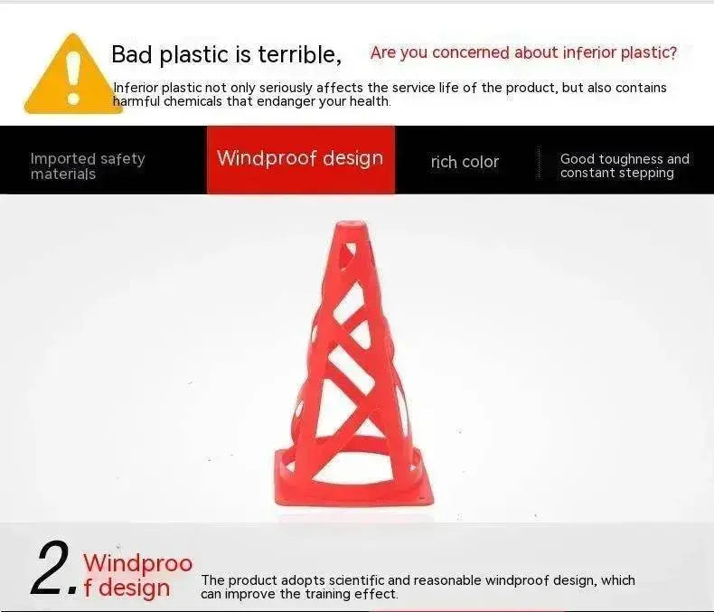 Windproof Hollow Football Training Barrel - EX-STOCK Canada