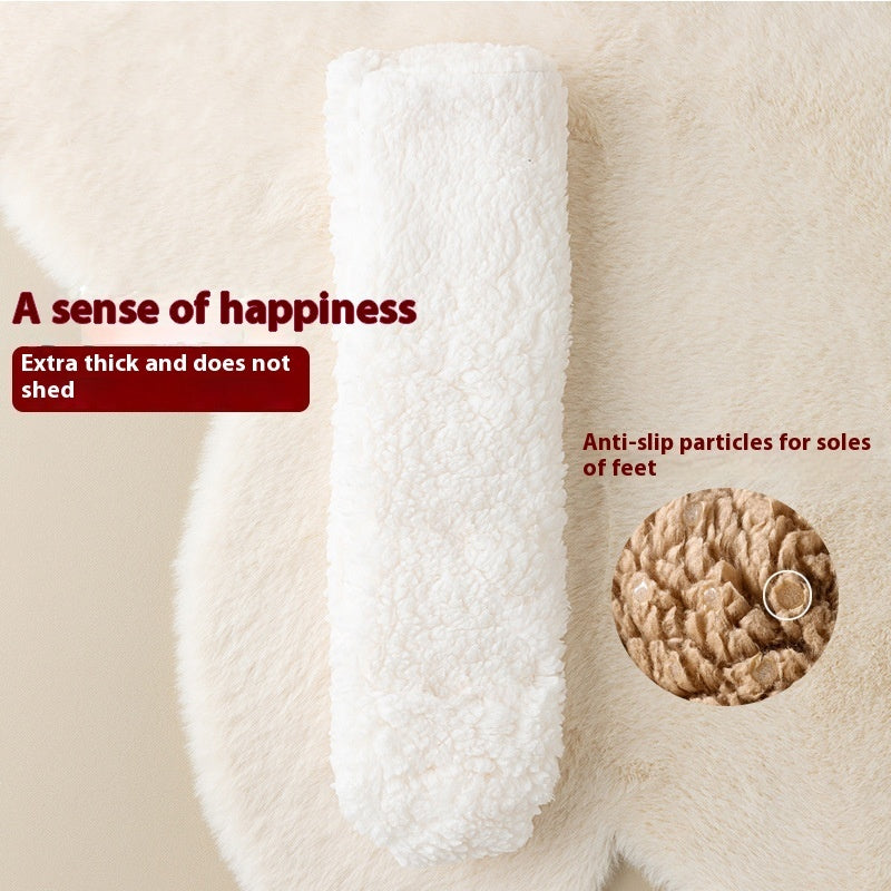 Winter-Bodensocken Samt Verdickte Warme Korallsamt Süsse Socken Japanischer Stil Hausschuhe Rutschfeste Socken Neujahrsgeschenke WintergadgetsEX-STOCK Canada