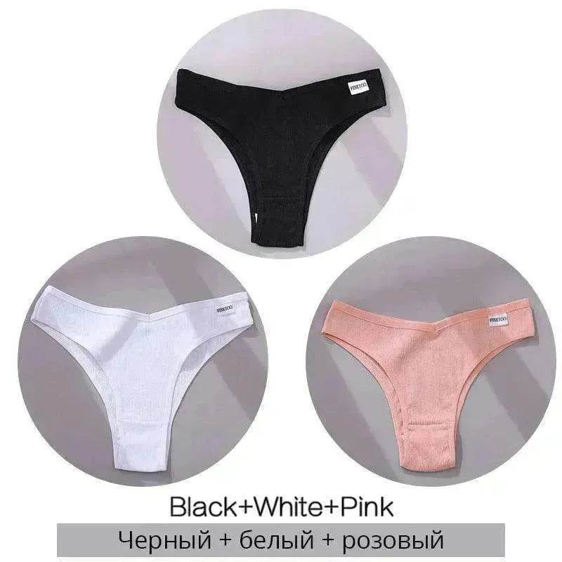 Women Cotton Underwear Women Thong Charming Underwear - EX-STOCK Canada