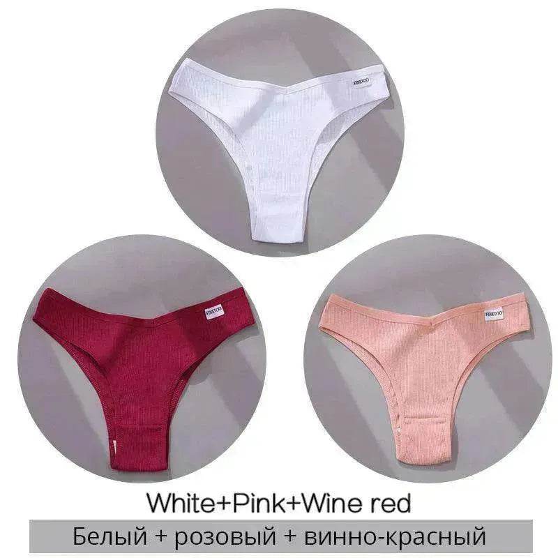 Women Cotton Underwear Women Thong Charming Underwear - EX-STOCK Canada