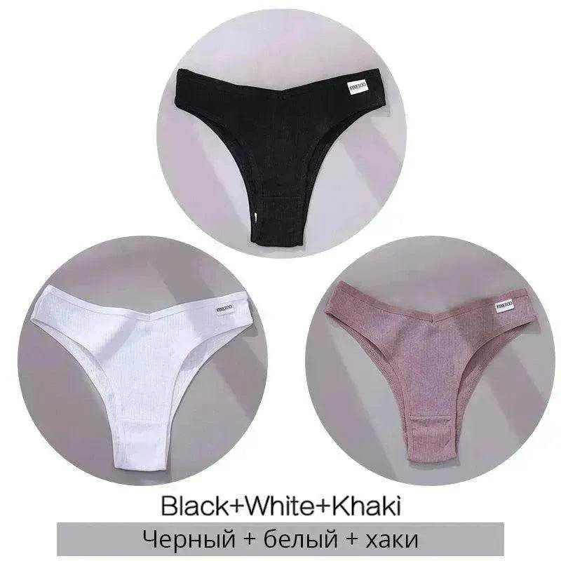 Women Cotton Underwear Women Thong Charming Underwear - EX-STOCK Canada
