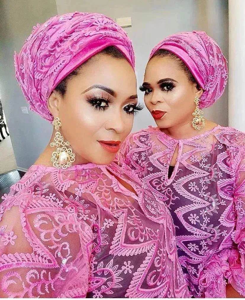 Women's Arab Style Loose Lace Long Dress - EX-STOCK Canada