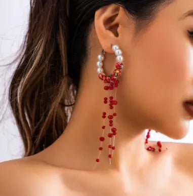 Women's Fashion Gothic Pearl Necklace - EX-STOCK Canada