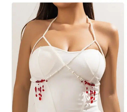 Women's Fashion Gothic Pearl Necklace - EX-STOCK Canada